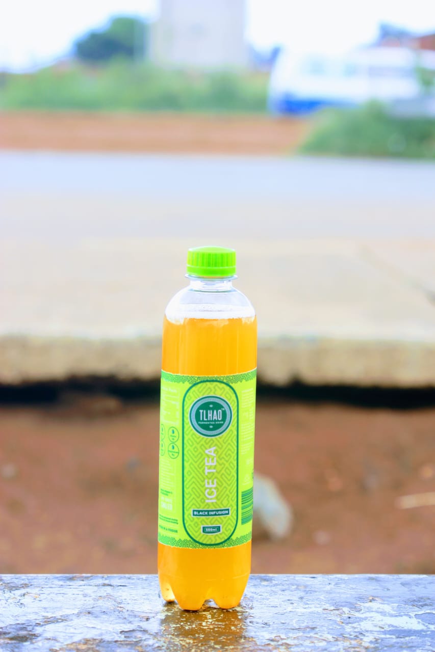 Tlhao Ice Tea fermented drink bottle